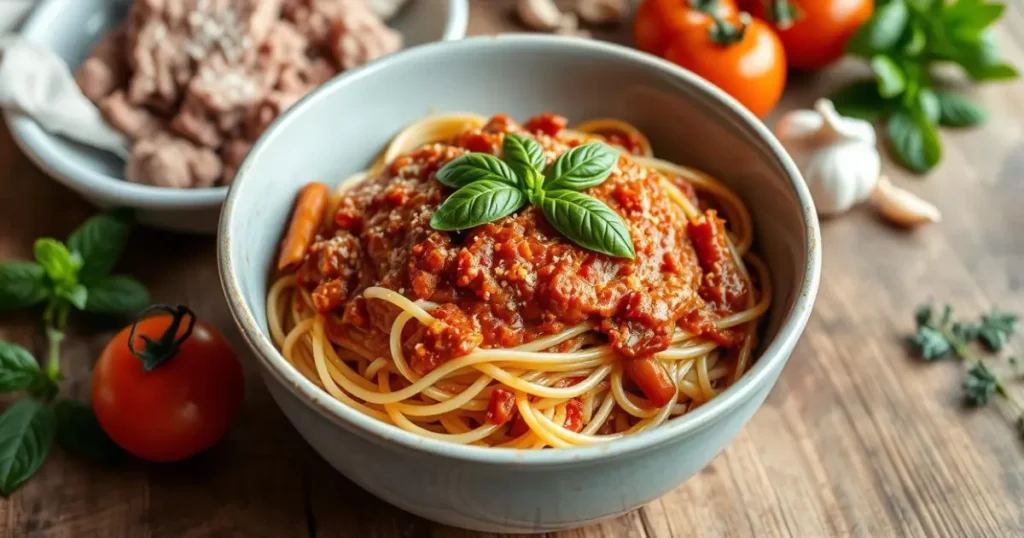 Rezept Spaghetti Bolognese italienisch