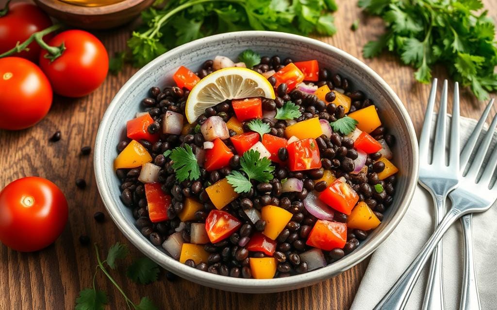vegetarische Linsenspeise